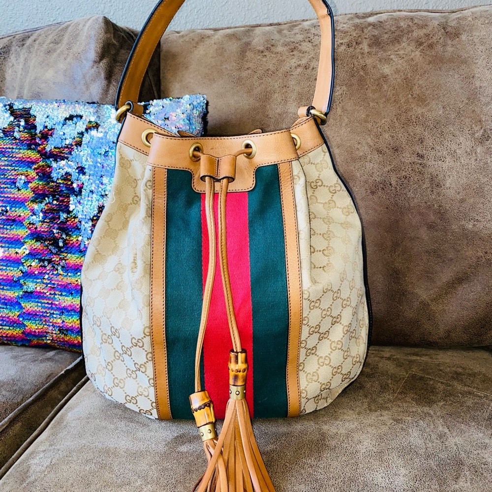Vintage Gg Gucci Rania Handbag